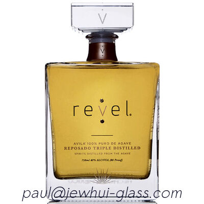 ซื้อ เอ็กซ์ตร้า อเนโฆ, รีโปซาโด, เทกีลาซิลเวอร์ ขวดแก้ว, ขวดแก้วซุปเปอร์ฟลินท์ พร้อมจุกแก้ว การผลิตออนไลน์