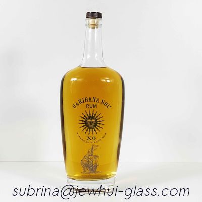 ราคาดี 1000ml  Whisky Glass Bottle, Super Flint,  Australian Rum ออนไลน์