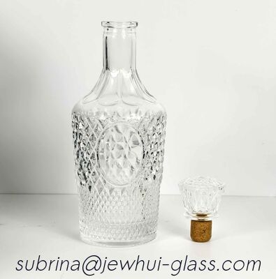 ราคาดี จุกแก้วคริสตัล ขวดแก้วบรั่นดี ขวดแก้ว Carafe ชุบทองด้วยไฟฟ้า ออนไลน์