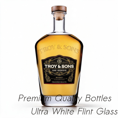 ราคาดี Cork Sealing Tory Sons 500ML Glass Spirit Bottle Embossed Decal Surface ออนไลน์