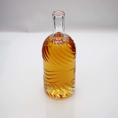 ราคาดี โลโก้นูนประติมากรรมขวดสุราหรูหรา 850g 750ml ขวดแก้วไวน์ ออนไลน์